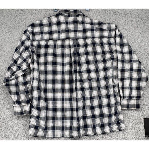 Ralph Lauren Chaps Mens XL Shirt Short Sleeve Button-Down Multicolor Plaid - Picture 11 of 12